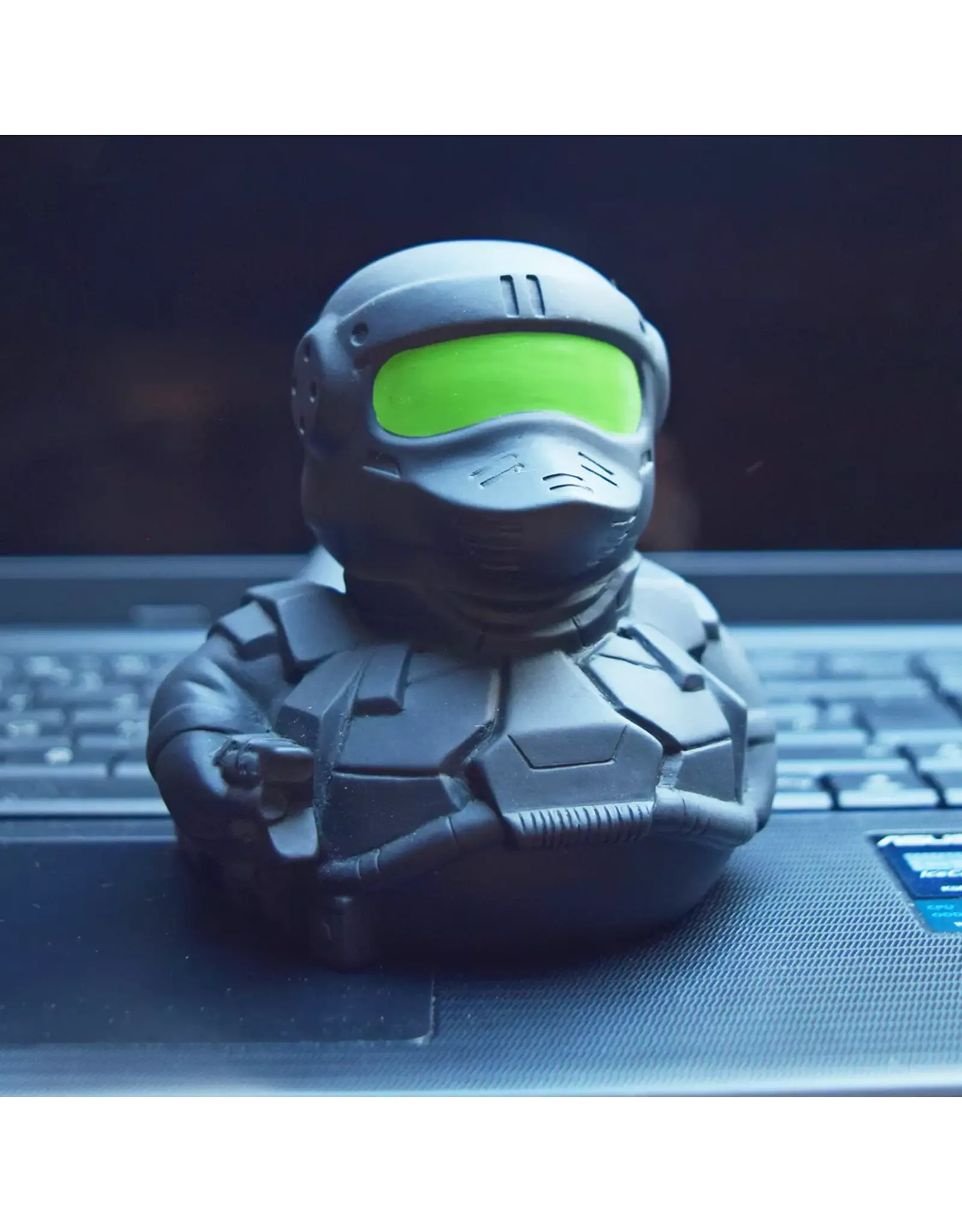 Lilalu Cyber Soldier Rubber Duck