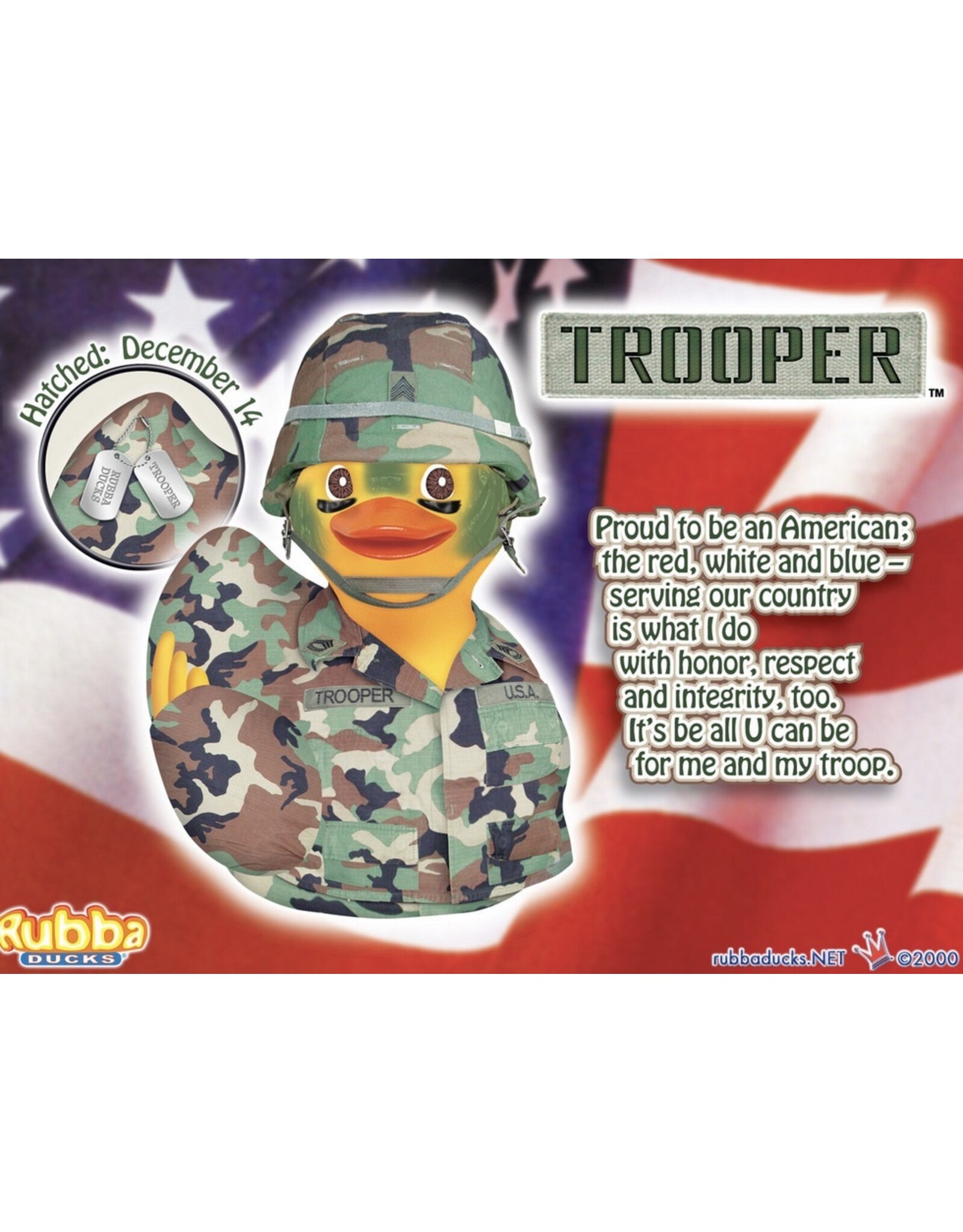 Trooper Rubber Duck