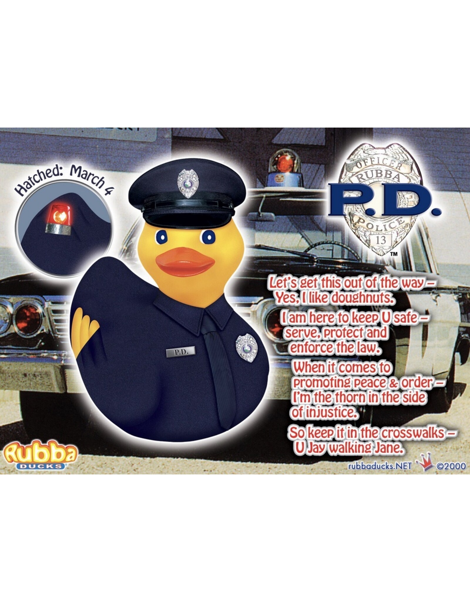Canard P.D. Policier