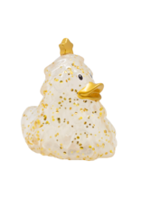 Lilalu Gold Glitter Christmas Tree Rubber Duck