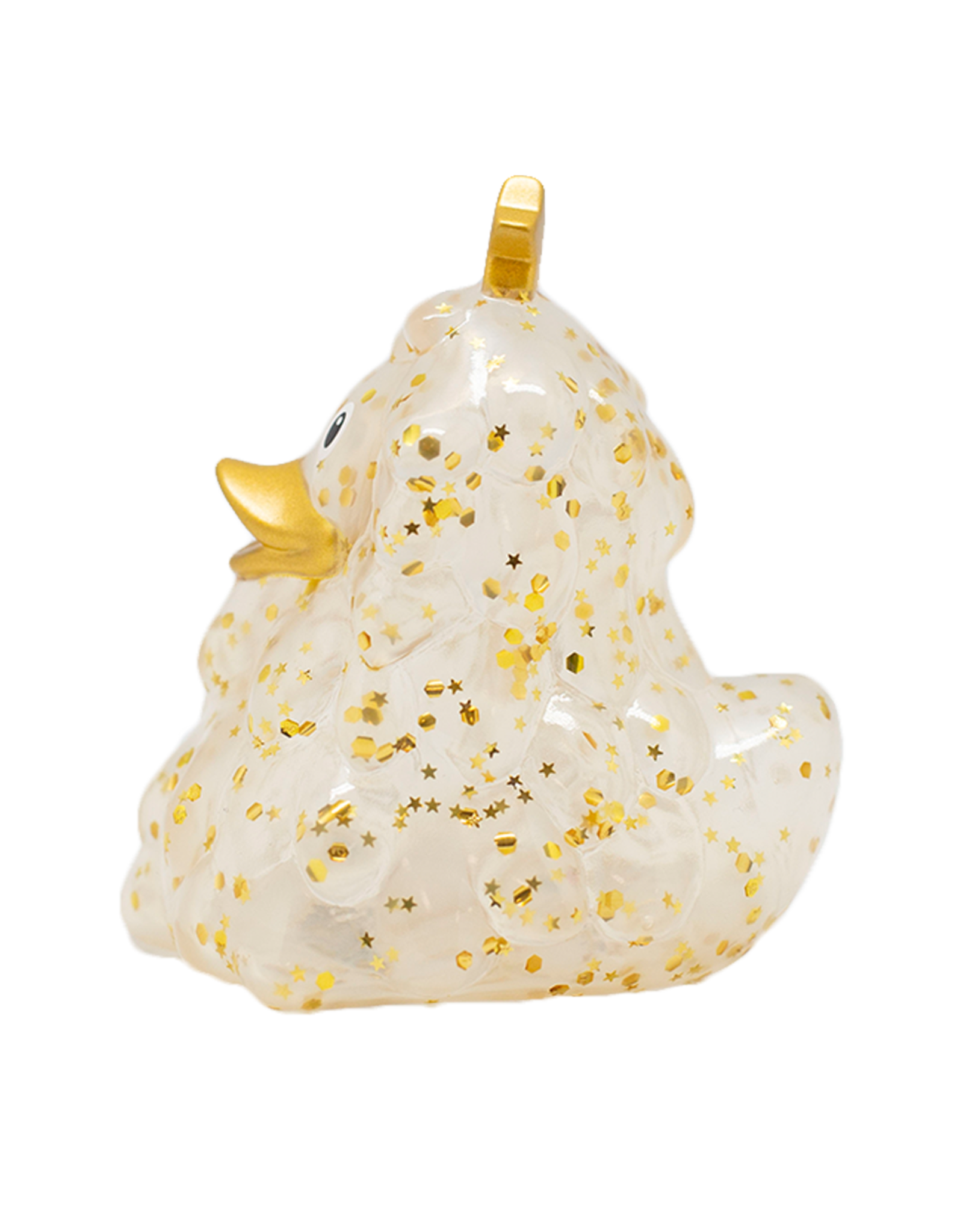 Lilalu Canard Sapin de Noël à paillettes dorées