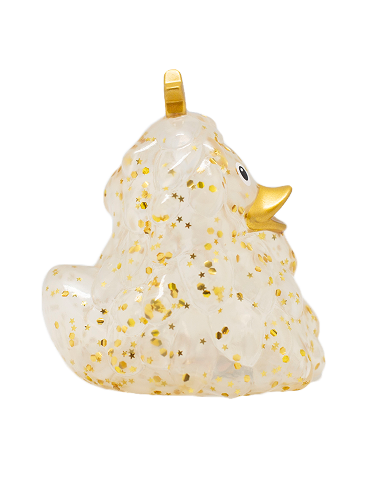 Lilalu Canard Sapin de Noël à paillettes dorées