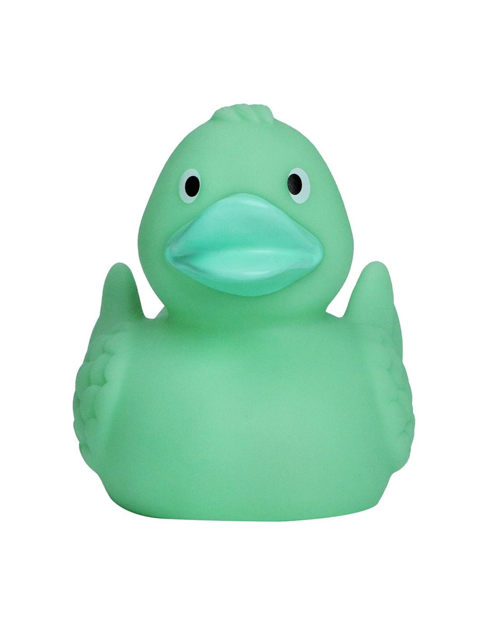 Pastel Green Rubber Duck with Wings