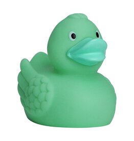 Pastel Green Rubber Duck with Wings