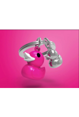 Metalmorphose Rubber Duck Key Ring - Pink