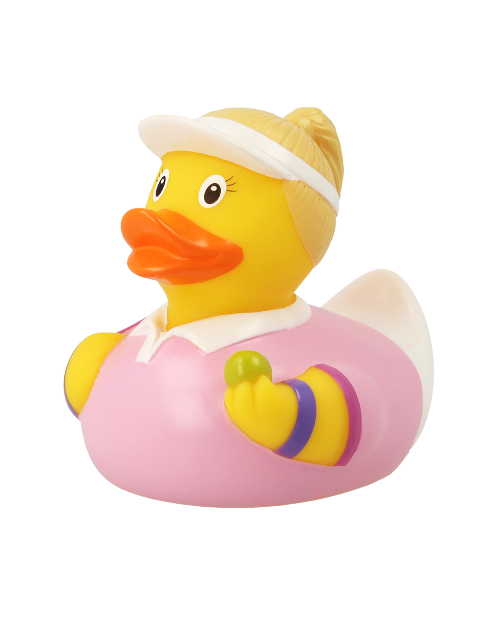 Lilalu Tennis Player Female Rubber Duck