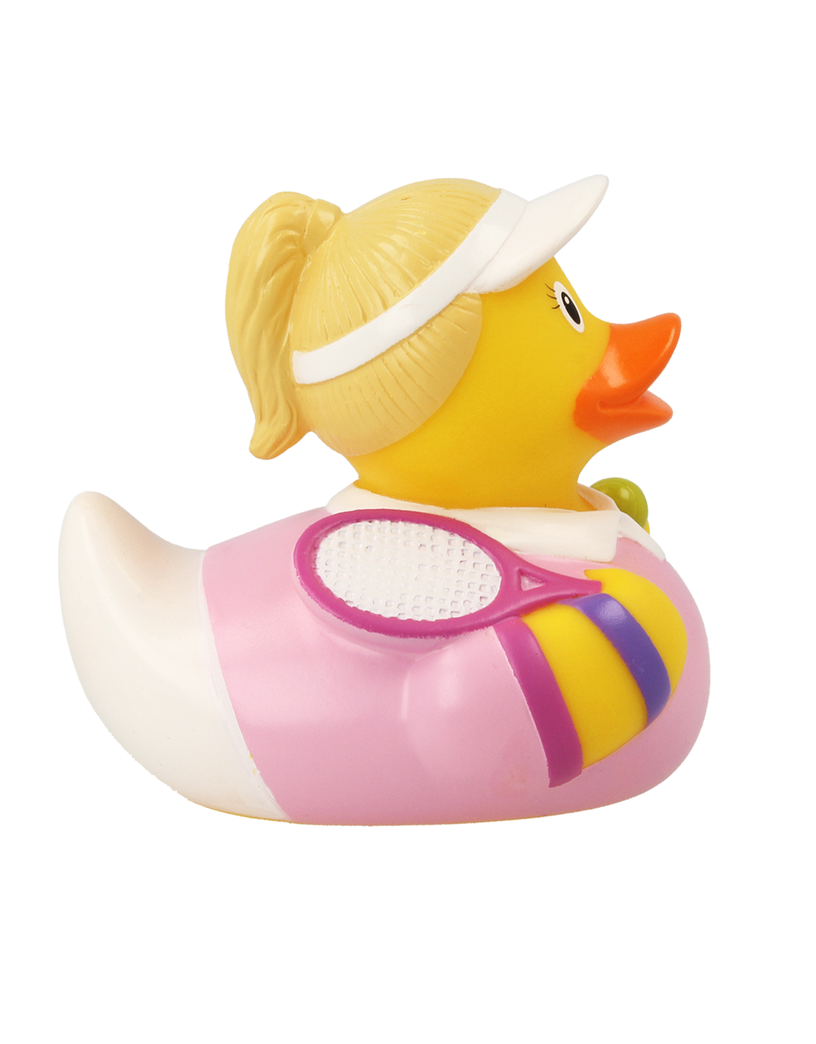 Lilalu Tennis Player Female Rubber Duck