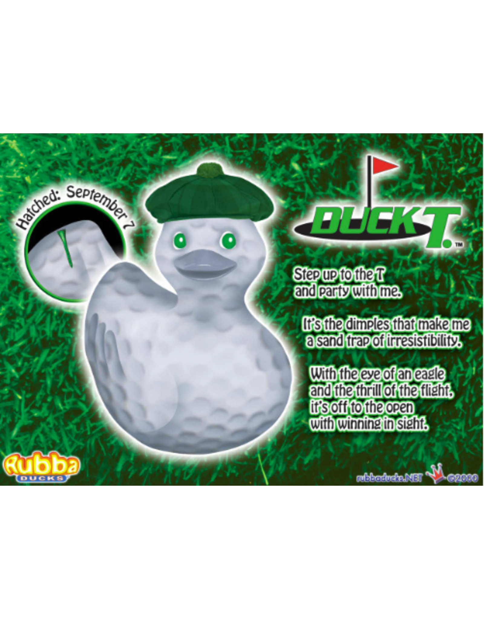 Duck T Golf Rubber Duck