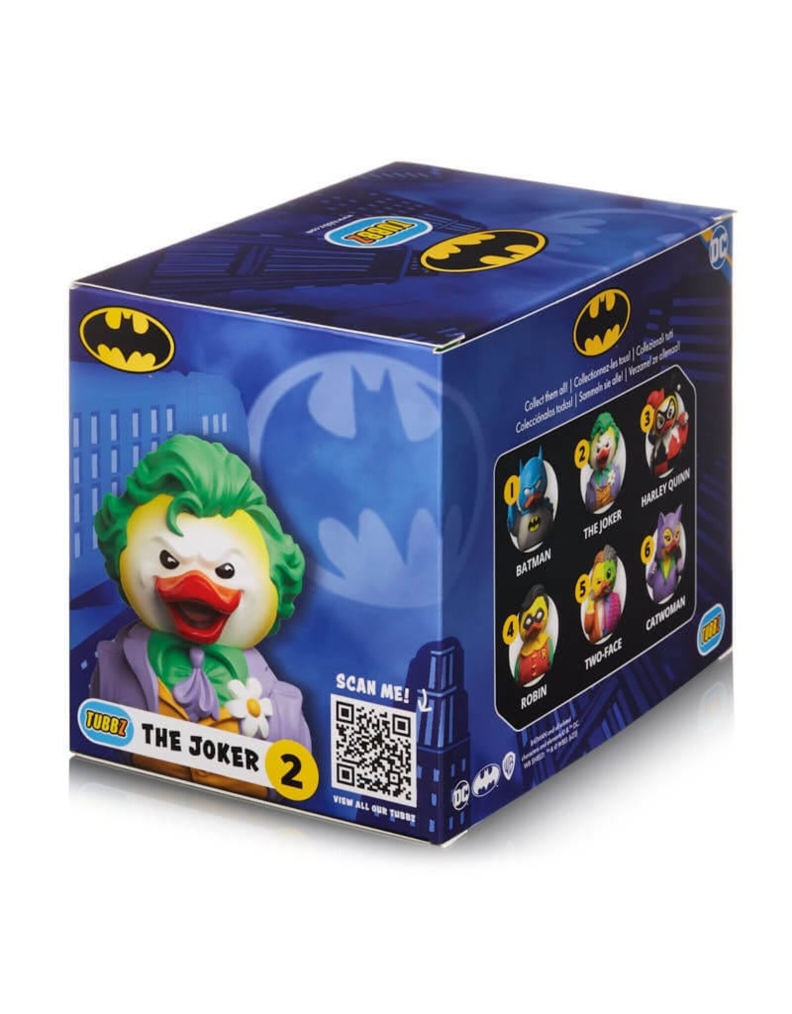 Tubbz DC Comics Joker  Rubber Duck - Boxed Edition
