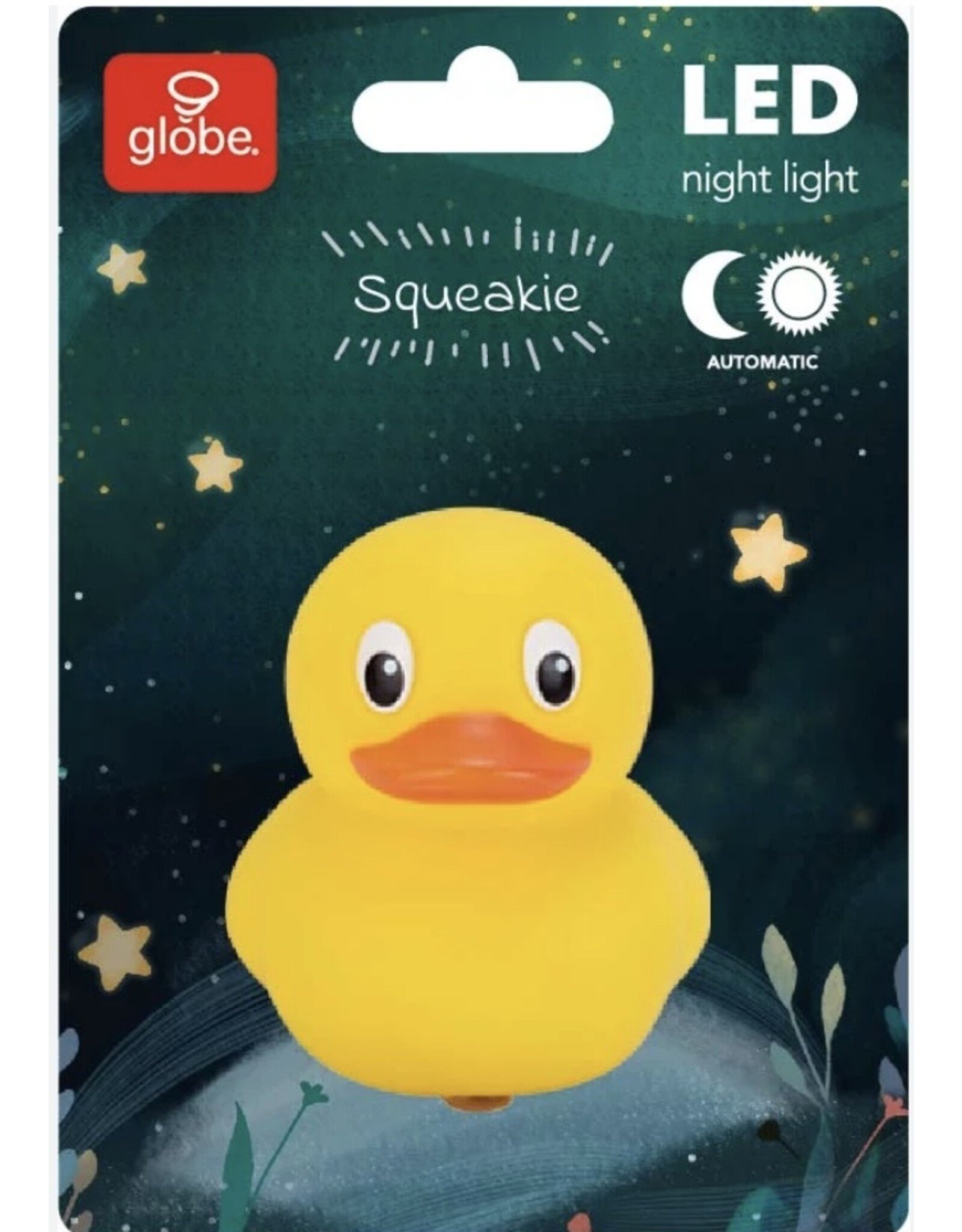 LED Automatic Rubber Duck Night Light