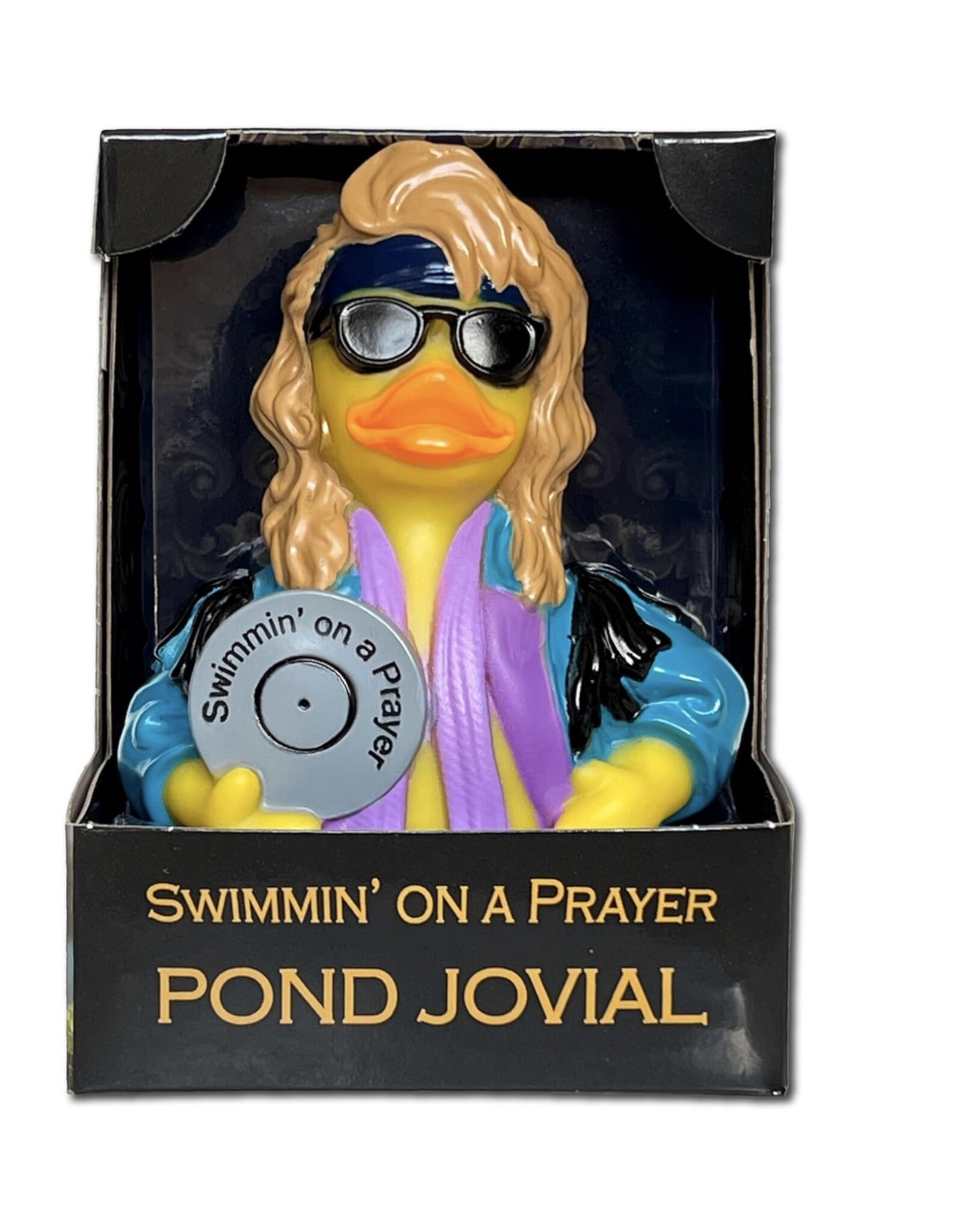 Pond Jovial - Swimmin on a Prayer Rubber Duck
