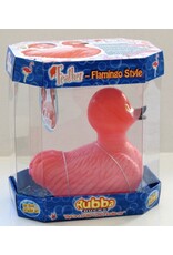 Feather Flamingo Rubber Duck