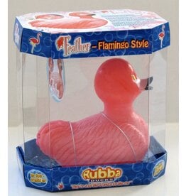 Feather Flamingo Rubber Duck