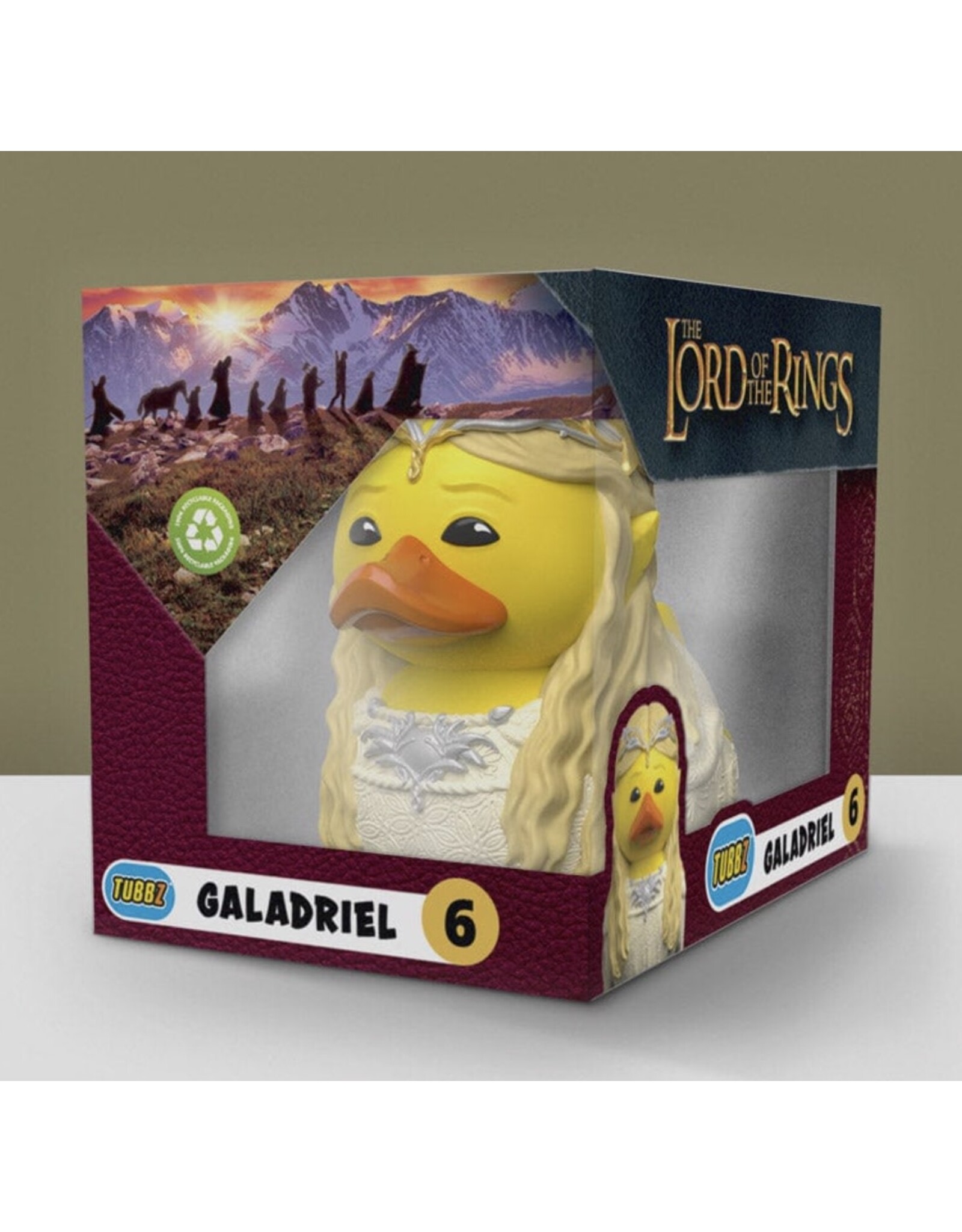 Tubbz Le Seigneur des Anneaux -Canard Galadriel - Édition en Boîte