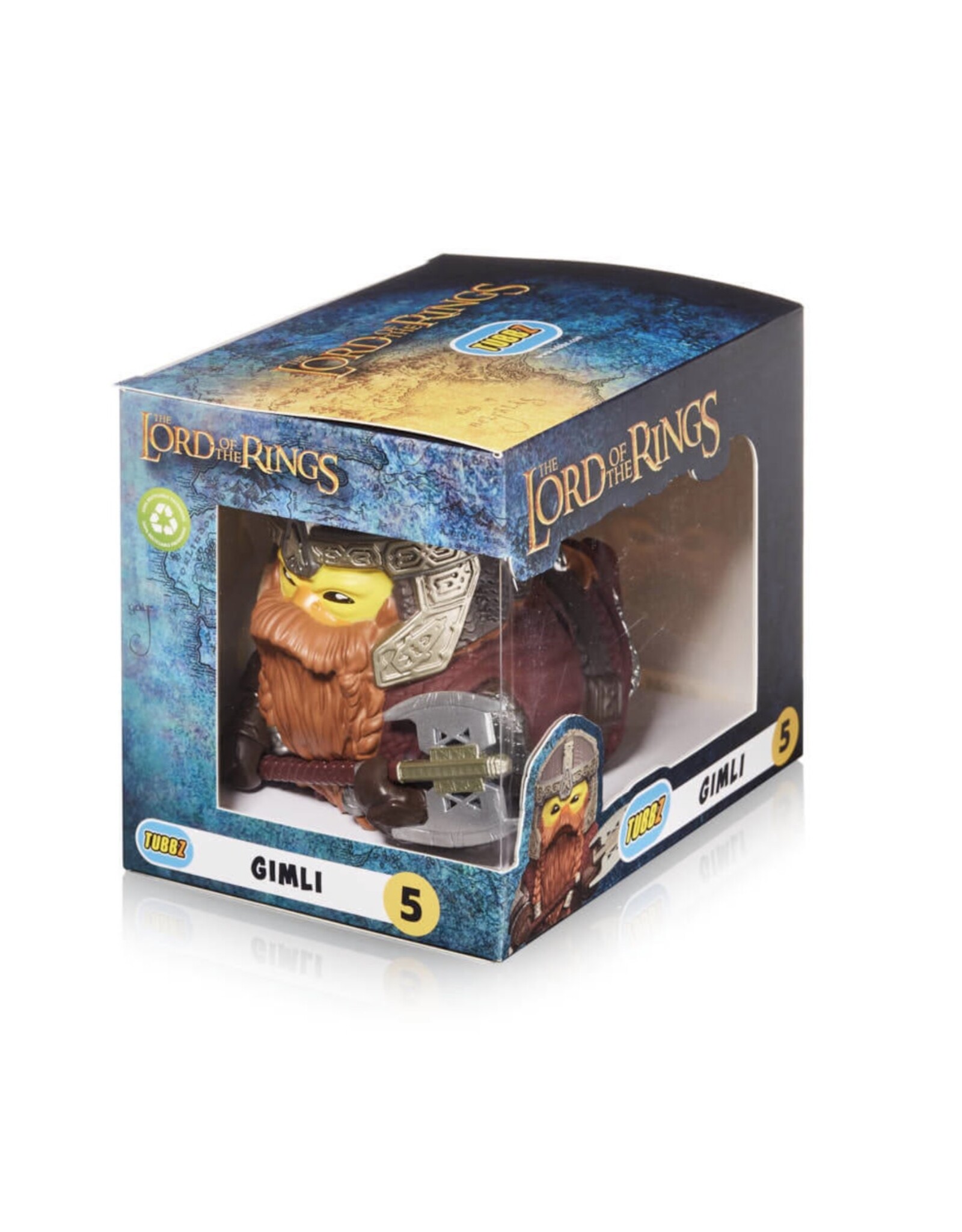 Tubbz Lord of the Rings   Gimli Rubber Duck - Boxed Edition
