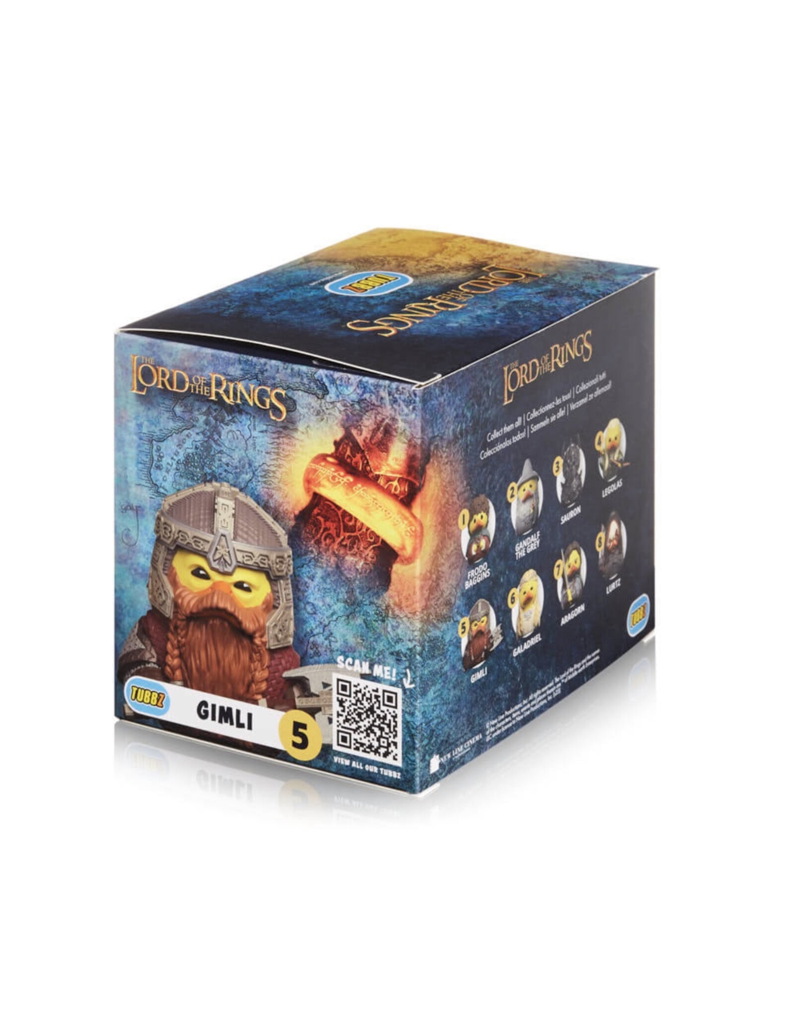 Tubbz Lord of the Rings   Gimli Rubber Duck - Boxed Edition