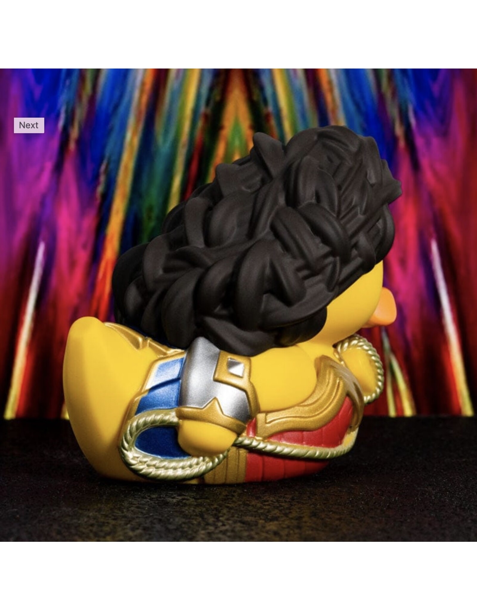 Tubbz DC Comics Wonder Woman Rubber Duck - Boxed Edition