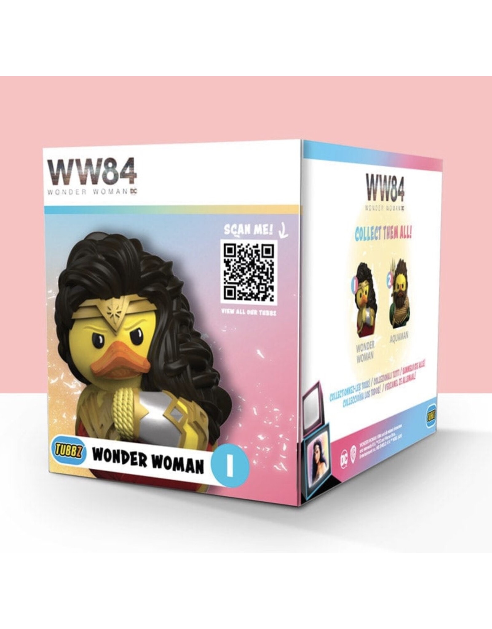Tubbz DC Comics Wonder Woman Rubber Duck - Boxed Edition