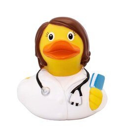 Lilalu Female Doctor Rubber Duck