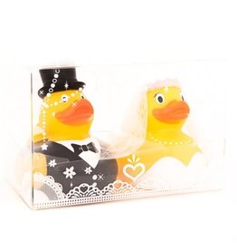 LPDS Leewing Bride & Groom Rubber Duck Wedding Set
