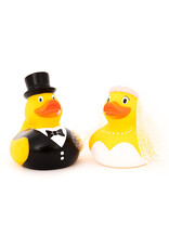 LPDS Bride & Groom Rubber Duck Wedding Set