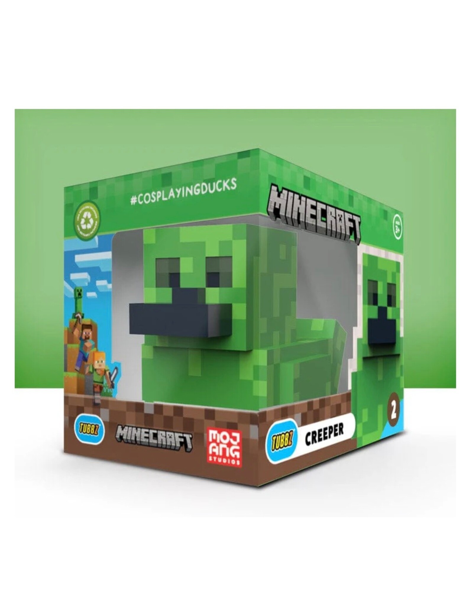 Tubbz Minecraft - Creeper Duck Boxed Edition