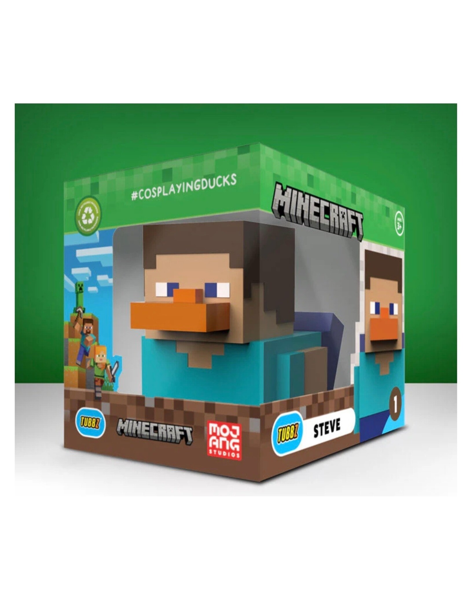 Tubbz Minecraft - Canard Steve Edition en Boite