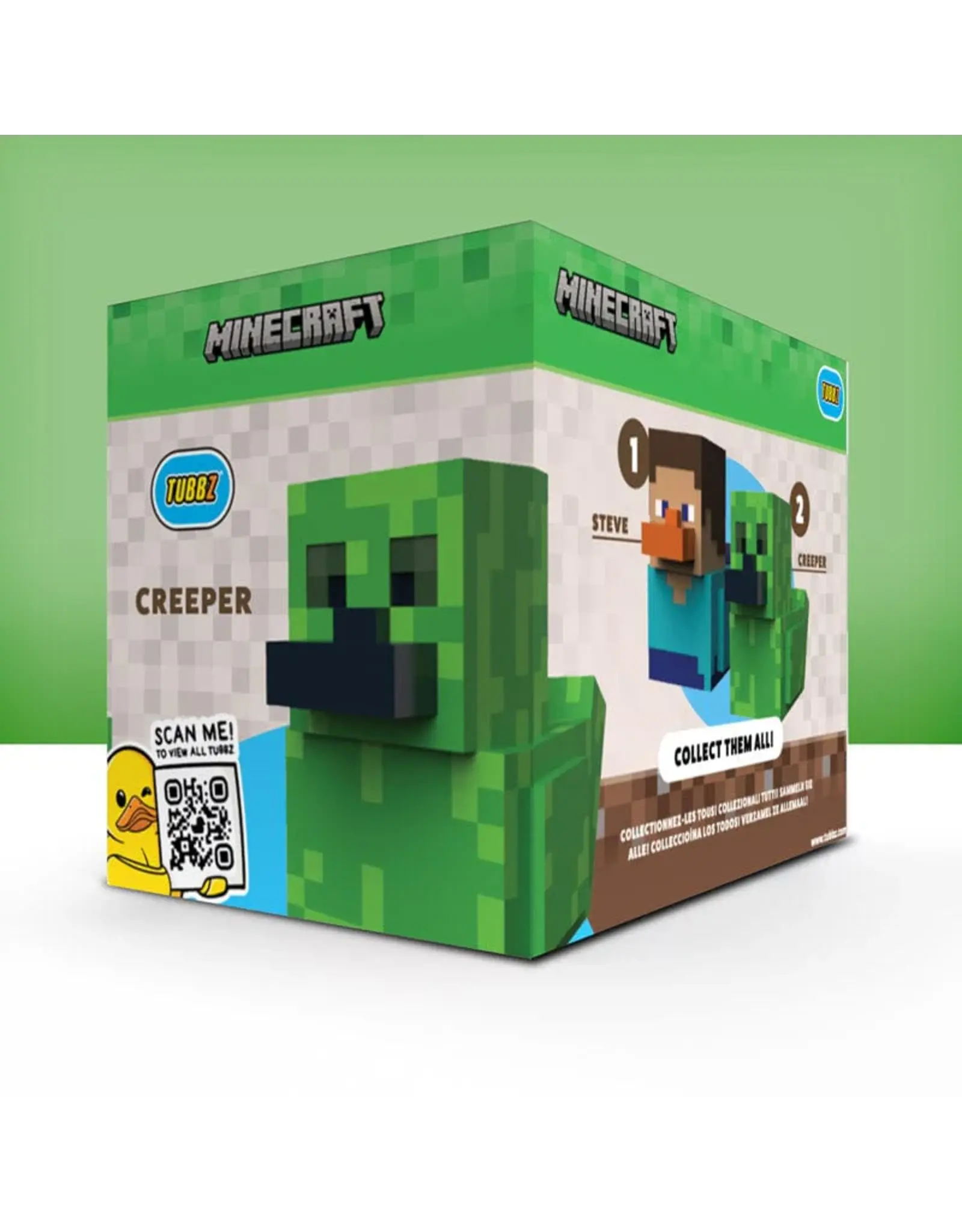 Tubbz Minecraft - Creeper Duck Boxed Edition