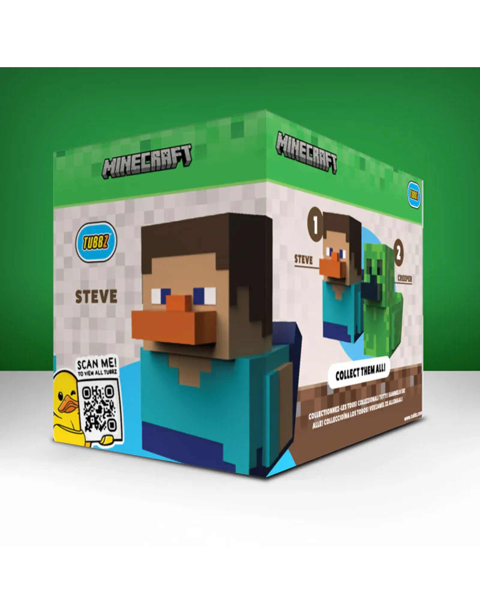 Tubbz Minecraft - Steve Duck Boxed Edition