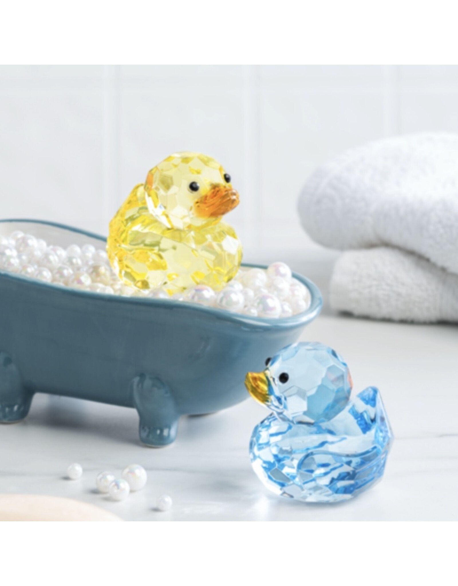 Ganz Figurine Canard Jaune