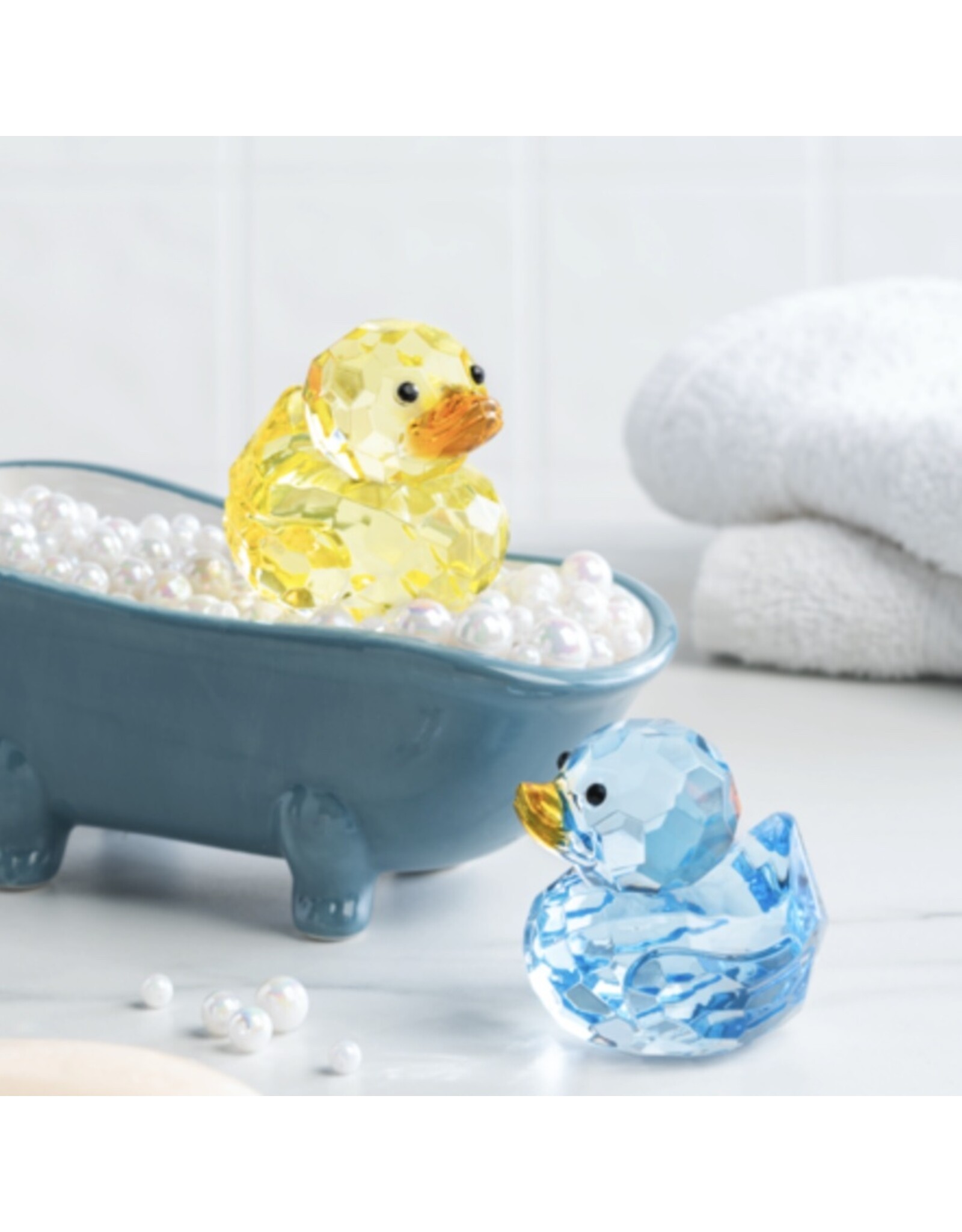 Ganz Sweet Duck Figurine - Yellow