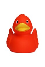 Bright Orange Rubber Duck with Wings
