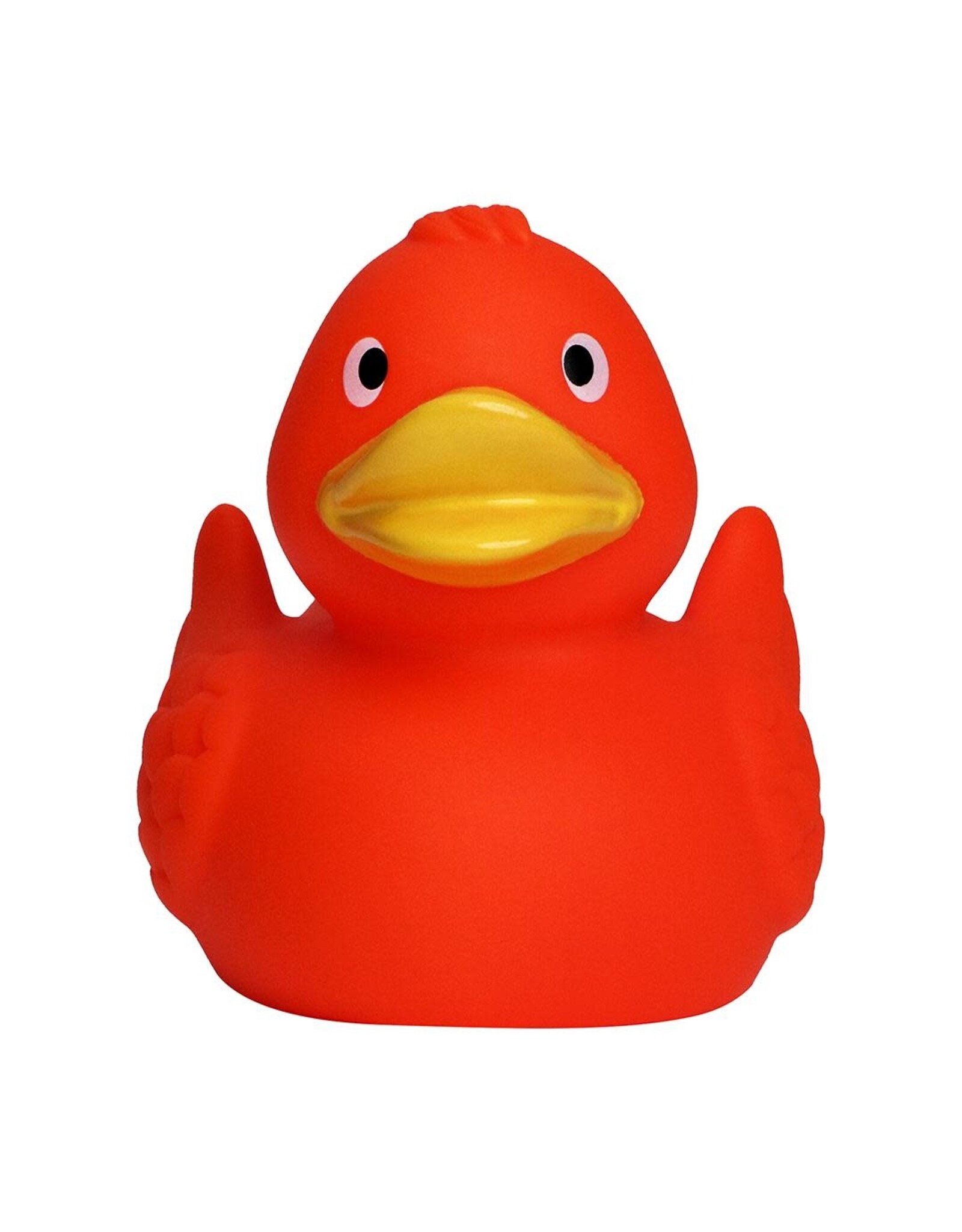 Bright Orange Rubber Duck with Wings