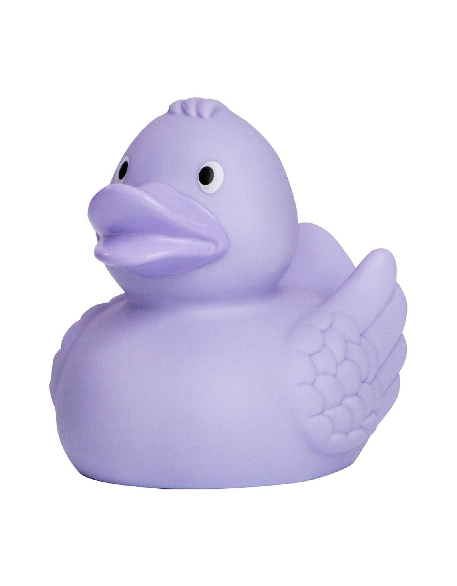 Pastel Purple Rubber Duck with Wings