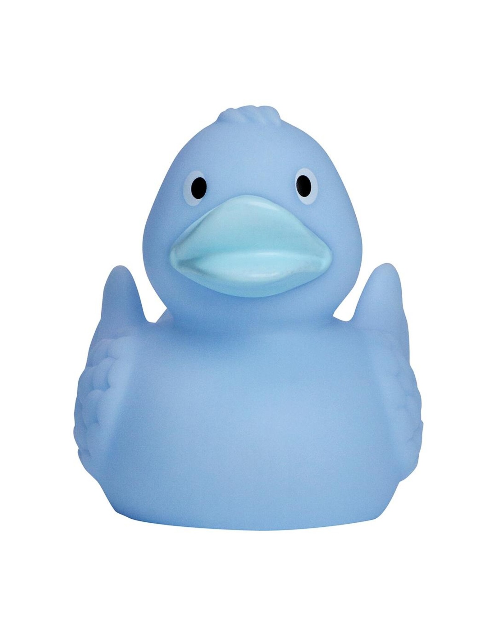 Pastel Blue Rubber Duck with Wings