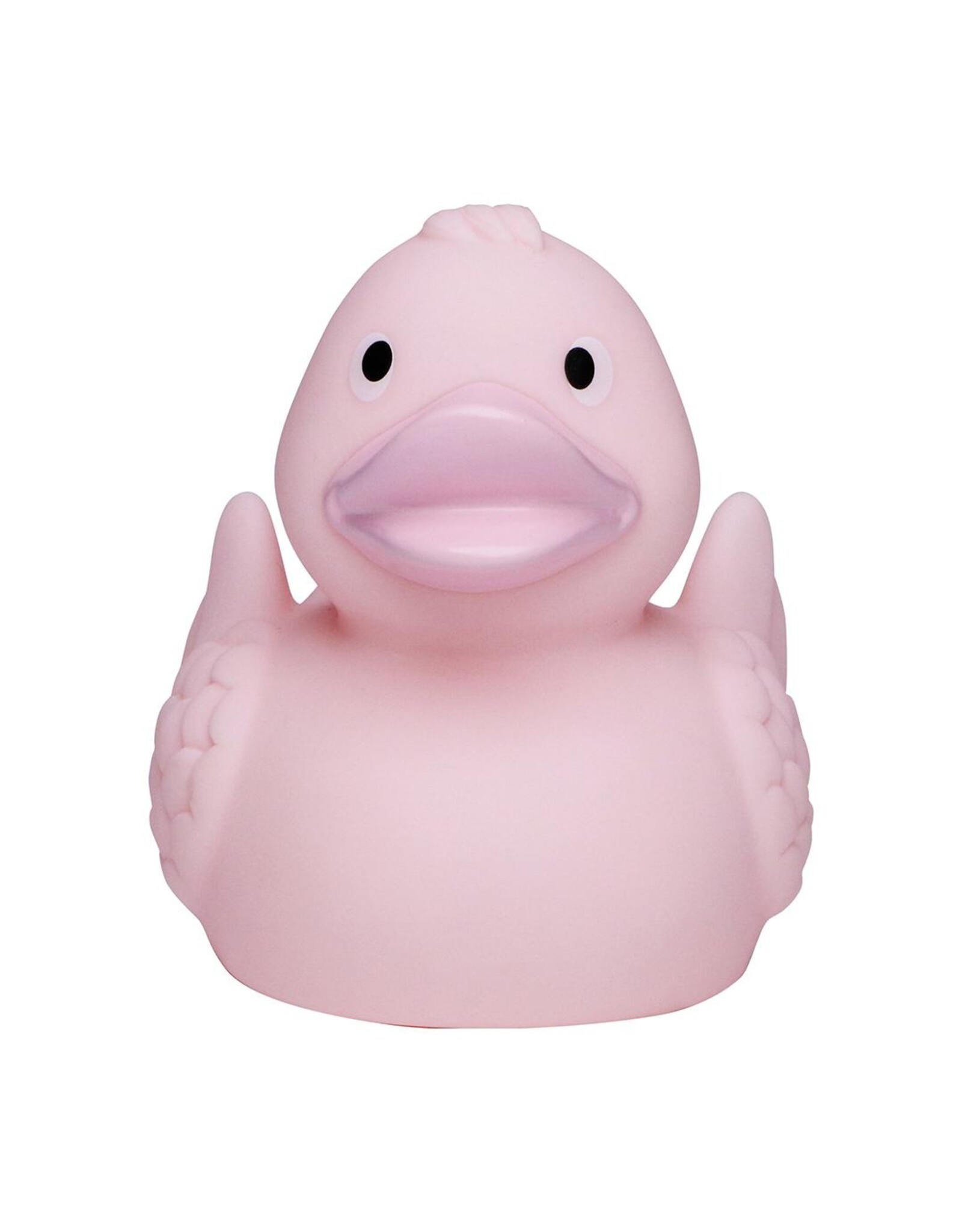 Pastel Pink Rubber Duck with Wings