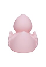 Pastel Pink Rubber Duck with Wings