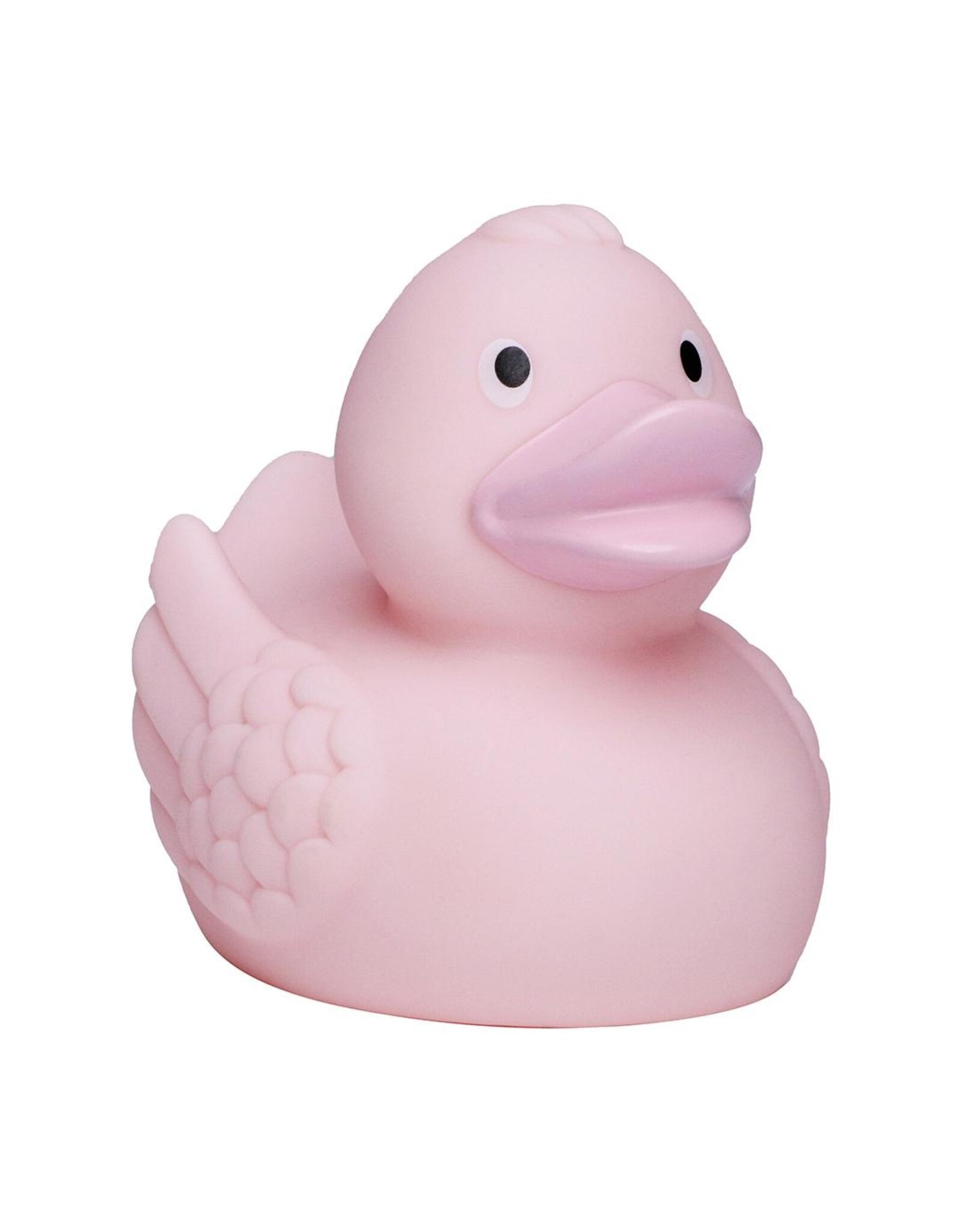 Pastel Pink Rubber Duck with Wings