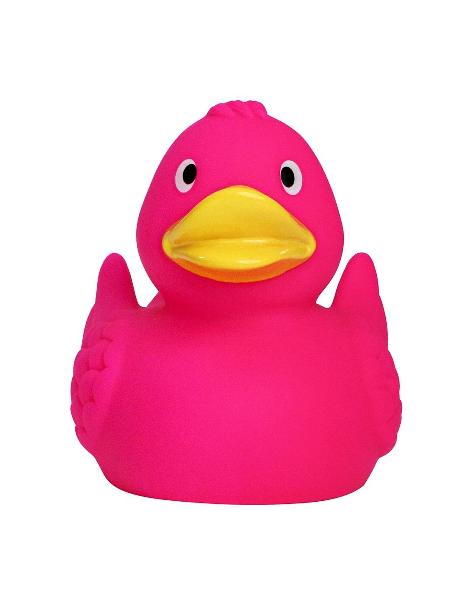Fuchsia Pink Rubber Duck with Wings