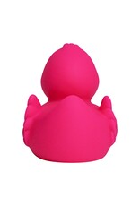 Fuchsia Pink Rubber Duck with Wings