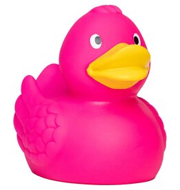 Fuchsia Pink Rubber Duck with Wings