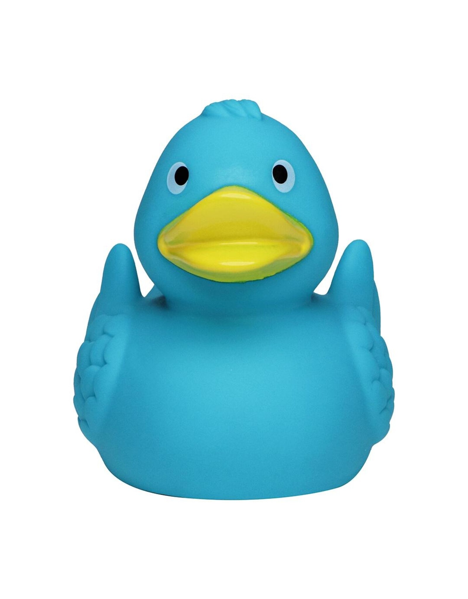 Turquoise Blue Rubber Duck with Wings