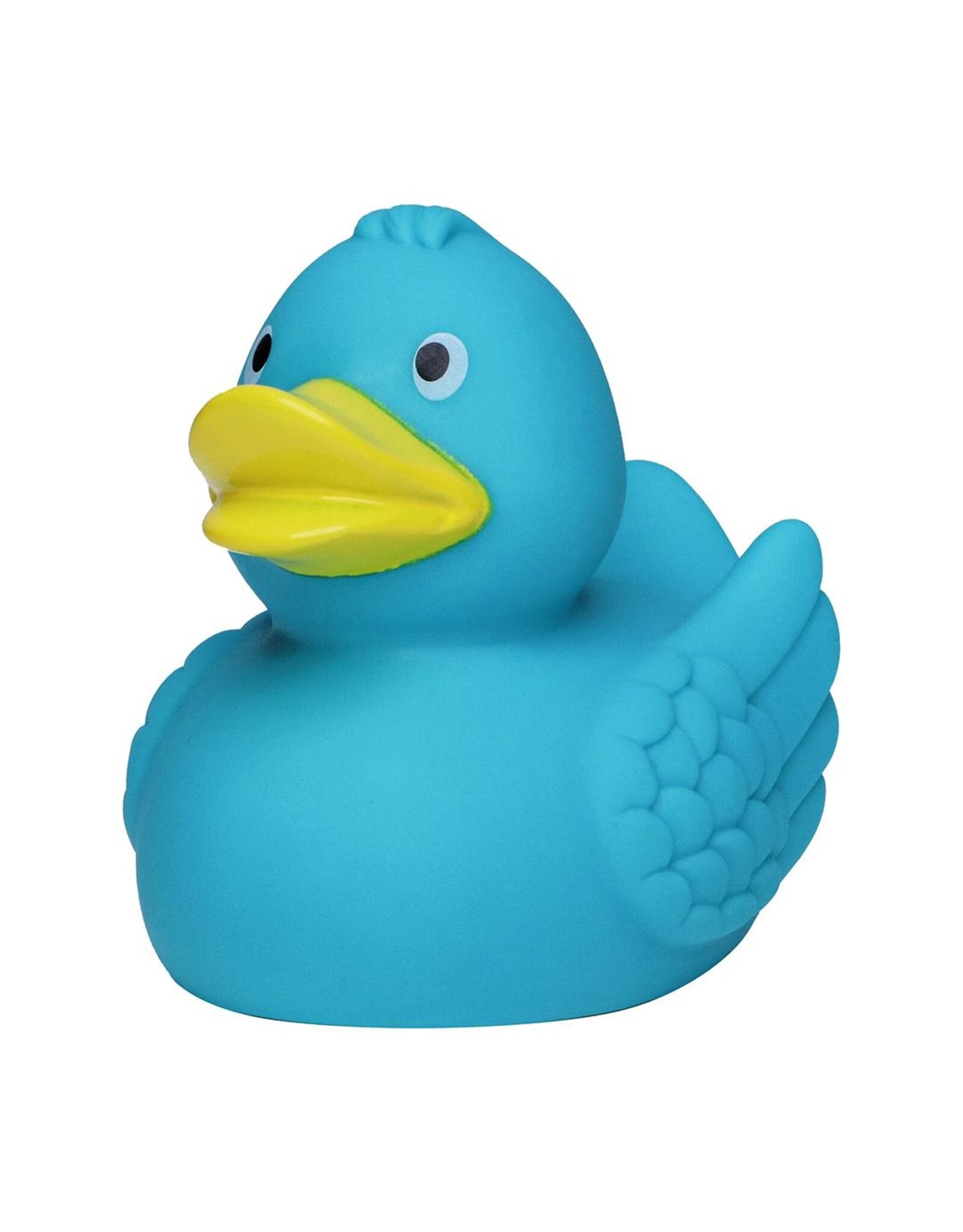 Turquoise Blue Rubber Duck with Wings
