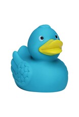 Turquoise Blue Rubber Duck with Wings
