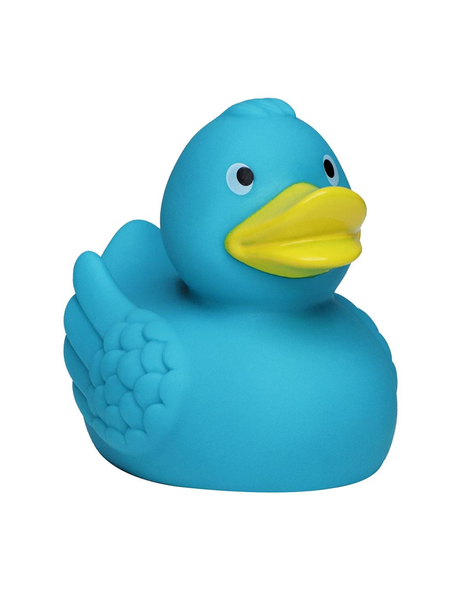 Turquoise Blue Rubber Duck with Wings