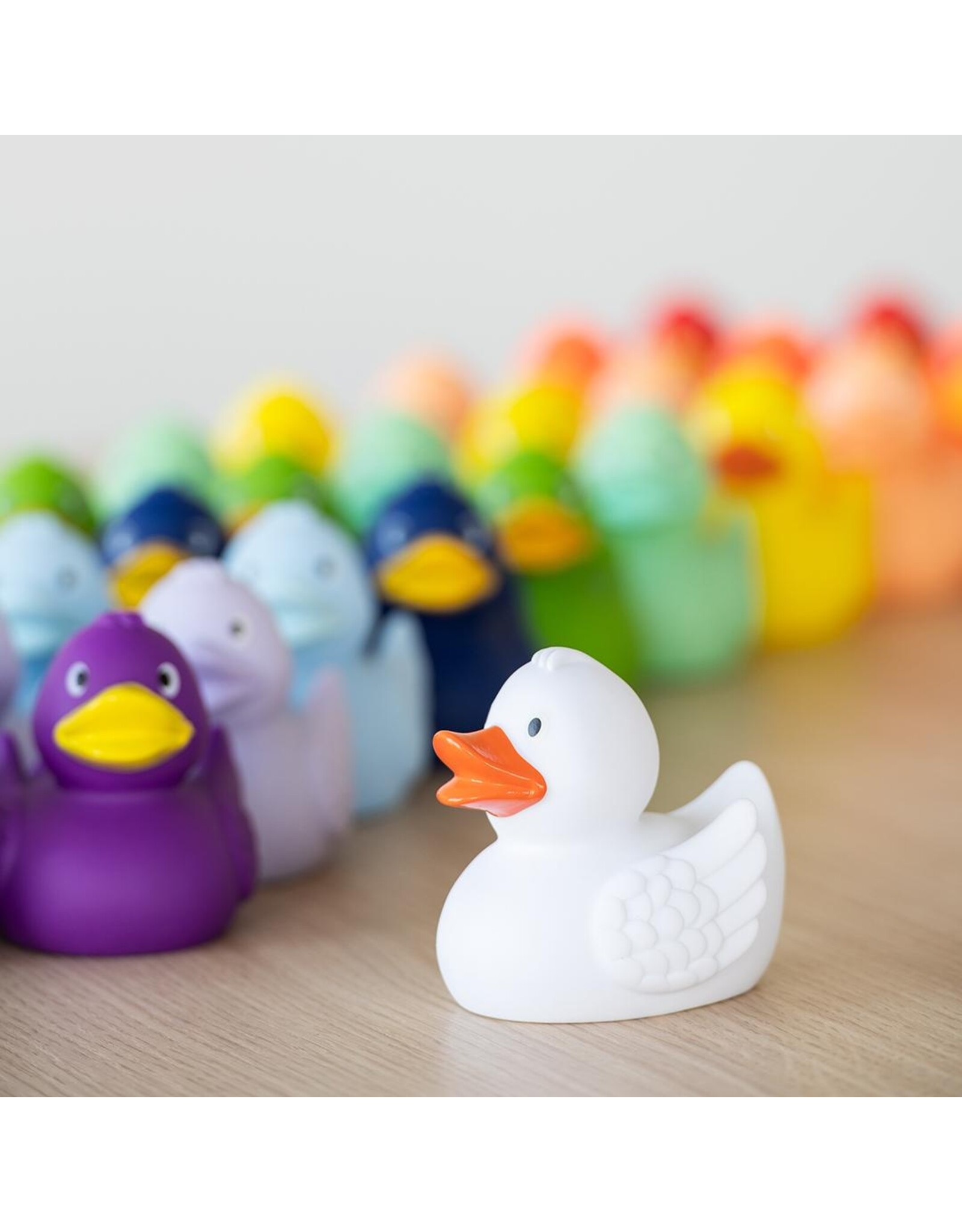 White Rubber Duck with Wings