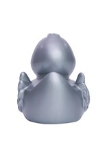 Classic Silver Rubber Duck with Wings