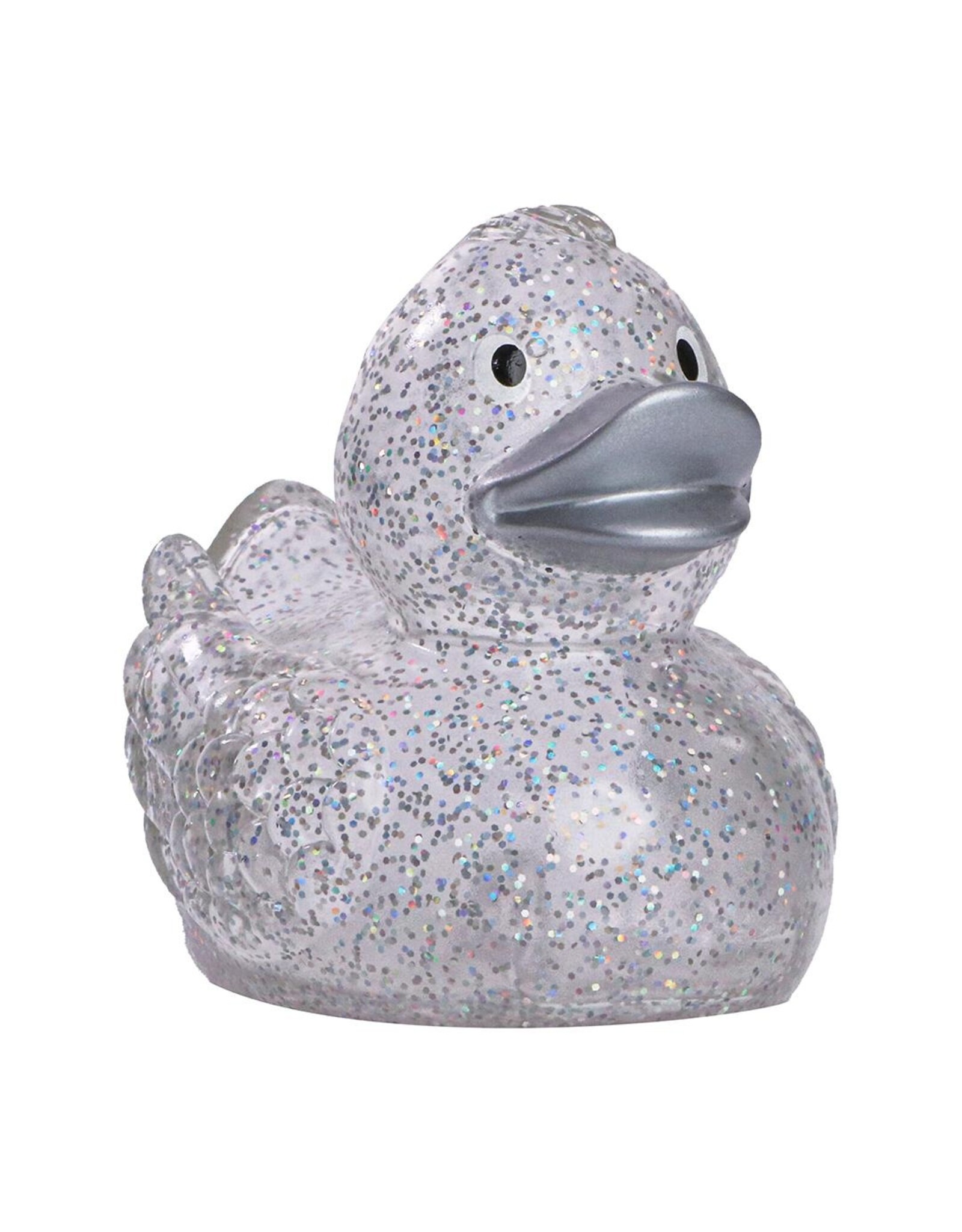 Canard Scintillant avec Bec Argenté