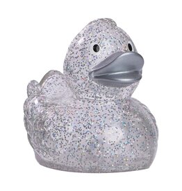 Canard Scintillant avec Bec Argenté