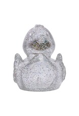 Classic Glitter Rubber Duck with Gold Beak